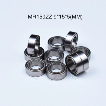 

MR159ZZ 9*15*5(mm) 10pieces bearing metal sealed ABEC-5 chrome steel miniature bearing hardware Transmission Parts