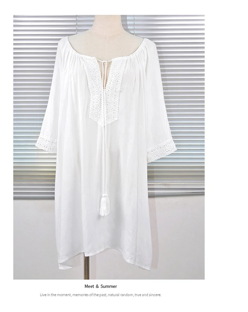 Women-Large-size-loose-Tops-Swim-suit-Bikini-Lace-Hollow-Crochet-Beach-Cover-Up-Women-Tops-Swimwear-Beach-Dress-White-Beach-Shirt-SCL527 (6)