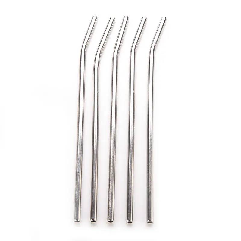 Stainless Steel Eco Friendly Drinking Straws Extra Large for Shakes and