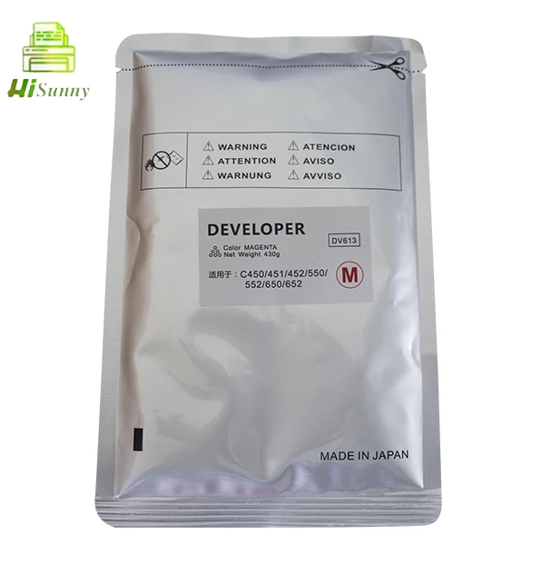 33.99usd:pcs 123.99usd:set 630G for black 430G for color TN613 TN-613 for Konica Minolta C452 C552 C652 C450 C550 C451 C650 C 452 552 652 450 550 451 650 Iron Powder Developer -3