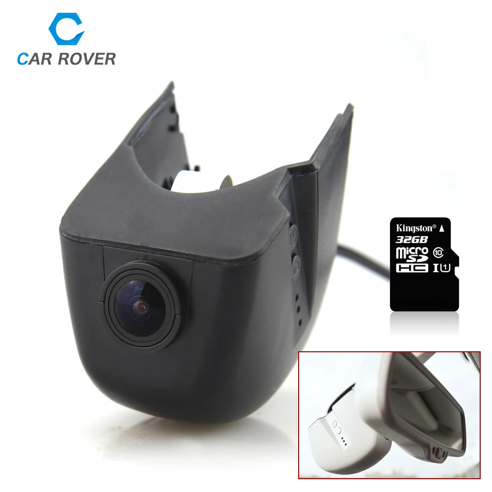 Car DVR Mini Hidden Installation Car Camera wifi APP 1080p for A3 Hatchback A4L 2012 2013