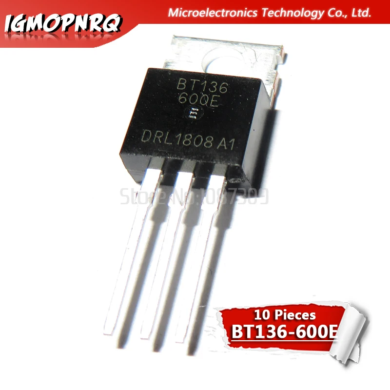 10Pcs Free Shipping Bt136 600E 600 600V 4A Triacs Rail Triac To 220 New Original huismerk kopen in de aanbieding