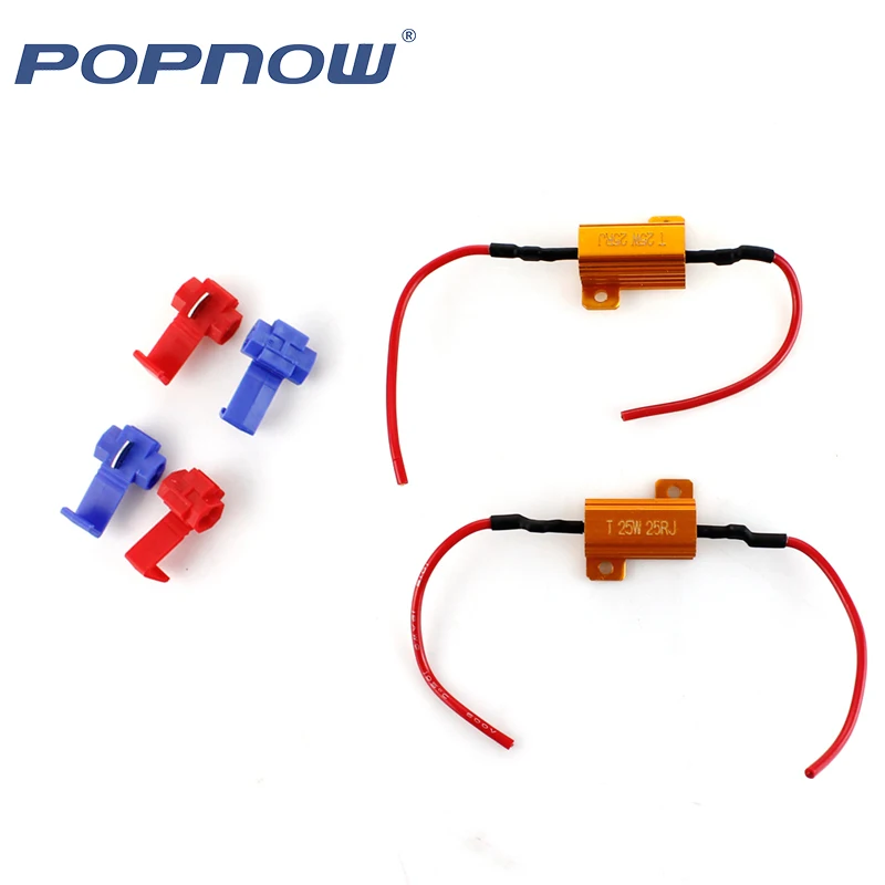 Hot Sale 2pcs 50w Load Resistors LED Flash Rate Turn Signals Light