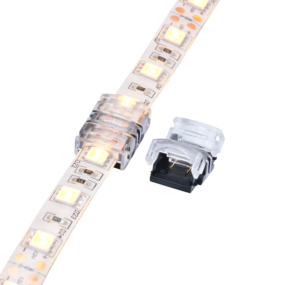 

10pcs 2pin 3pin 4pin 5pin LED Strip Connector for RGB RGBW 3528 5050 LED Strip to Strip Connector for LED