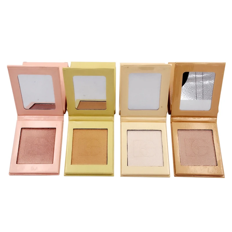 

Highlighter Makeup Powder Bronzer Palette Shimmer Highlight And Contour Pallete Bronzers Shimmer Make Up Contouring Palettes
