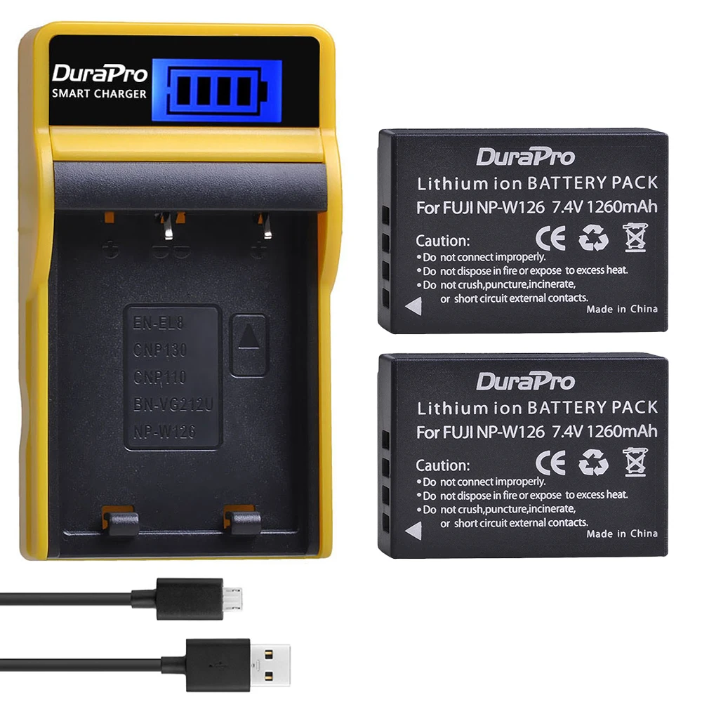Аккумулятор DuraPro 2x1800 мАч для Фотоаппарата Canon M 100D Kiss X7 Rebel SL1 EOS M10 | Электроника
