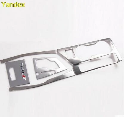 Яндекса горячее положение шестерни коробка для хранения Крышка отделка внутренняя отделка автомобиля полоса из нержавеющей стали для Тойота Королла Левин - Название цвета: i style