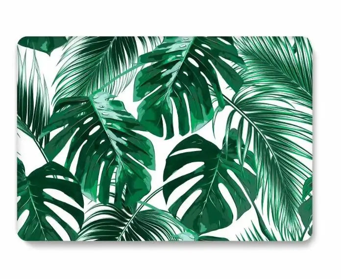 Printed Pattern Floral Shell For Mac Pro 12 13 15 Cover Case For Apple MacBook Air 11.6 13.3 inch Pro 13.3 15.4 Touch Bar