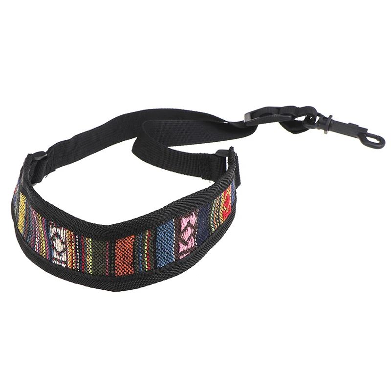 

High Elastic Cotton thicken Sax Neck Strap Harness Padded Neck Strap Musical Instrument Saxophone Accessories
