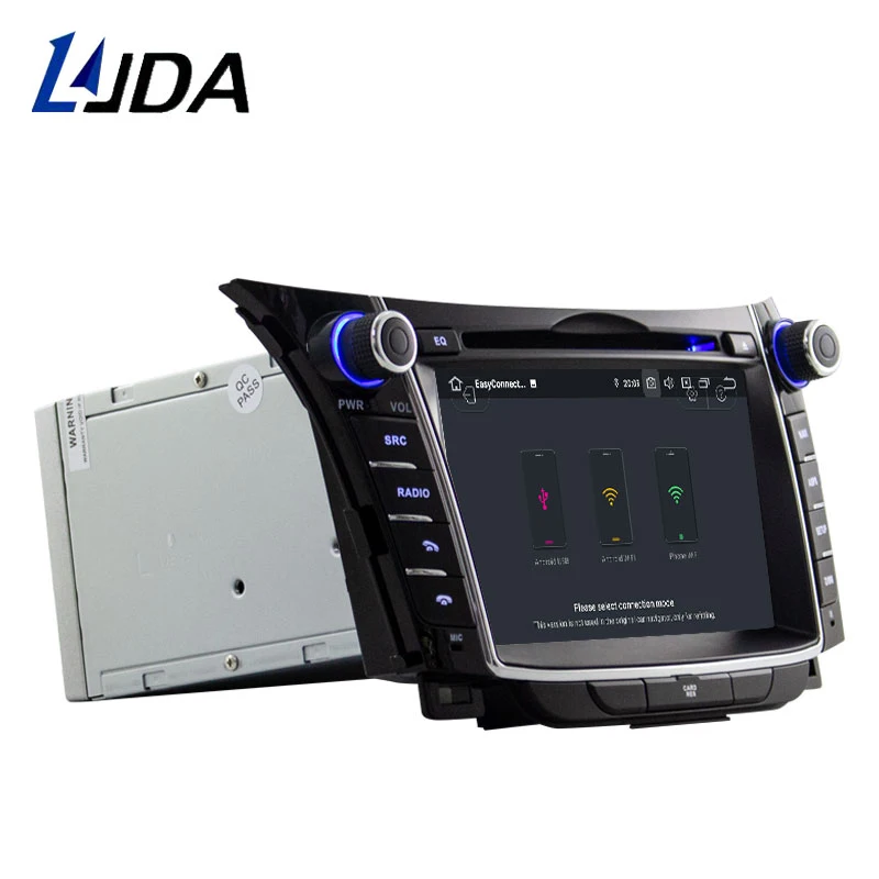 Автомобильный dvd плеер LJDA Android 10 0 для Hyundai I30 Elantra GT 2012 2013 2014 2015 2016 2 Din радио gps стерео
