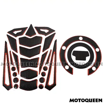 

Motorcycle Fuel Gas Tank Cap Cover Pad Protector Stickers Decals for YZF-R1 YZF-R6 YZF1000 YZF600 FZ1N FZ6N FZ6R BT1100 XJ6 FZ1S