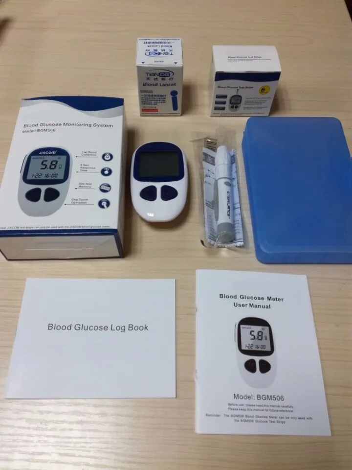Лучший глюкометр для измерения уровня глюкозы в крови, тест для диабетиков, глюкометр для измерения уровня сахара в крови, 50 полосок+ 50 игл