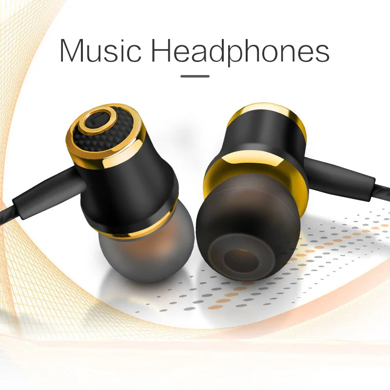 

Earbuds Earpiece Gaming Headset In Ear Earphones for IPhone Huawei Xiaomi Phone Headsets Wired Earphone with Mic