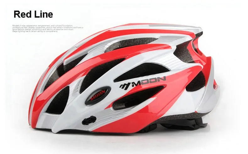 Бренд MOON, спортивный велосипедный шлем для велоспорта, ультралегкий, в форме дороги, горы, 25 вентиляционных отверстий, много цветов, MTB шлем