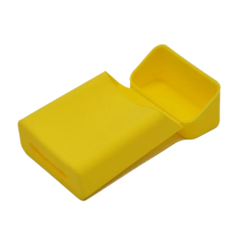 Colorful Portatile Uomo/Donna Silicone Sigaretta Copertura Della Cassa 90 millimetri * 58 millimetri * 25 millimetri Elastico In Silicone Sigaretta caso Scatola di Sigarette