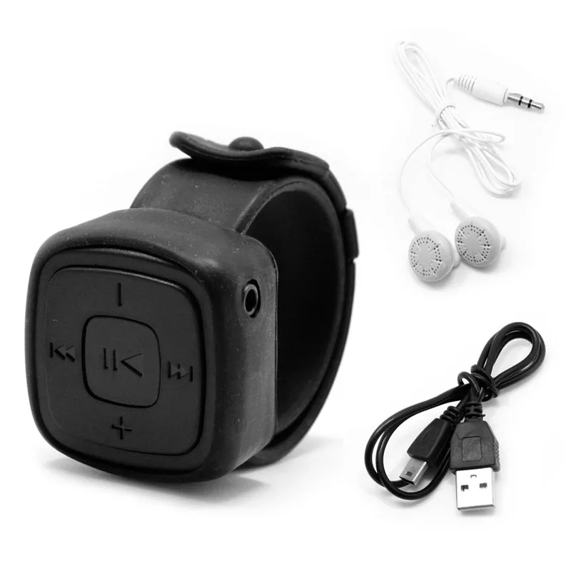 Wrist Watch Style USB MP3 Music Player Support 32GB Micro SD TF Card L060 New hotin Portable