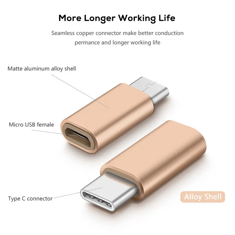 SUPTEC 10 Pack USB Adapter USB Type C to Micro USB OTG Cable Type-C Converter Connector for Macbook Samsung S9 S8 Huawei P20 P10 SUPTEC 10 Pack USB Adapter USB Type C to Micro USB OTG Cable Type-C Converter Connector for Macbook Samsung S9 S8 Huawei P20 P10