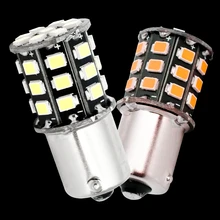 2 шт. 1156 P21W 7506 BA15S R10W R5W 33 SMD 2835 Светодиодный Автомобильные стоп-сигналы задние лампы Автомобильные фары дневного света светильник дневные ходовые огни 12V Белый цвет красный, желтый