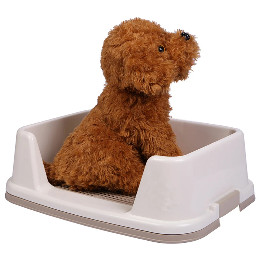 

Indoor Pets Dog Toilet Cleaning Set Urine Tray Poo Plastic Mesh Fencing Toilets Pickup Tool Hiot Pet Dogs Supplies 80Z1849