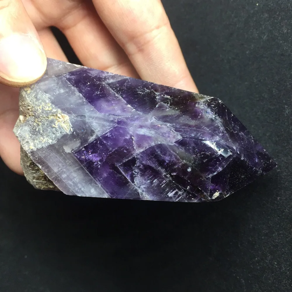 

2019 new year decorations crystals 228g Natural Amethyst Crystal Healing Point Wand feng shui Stone