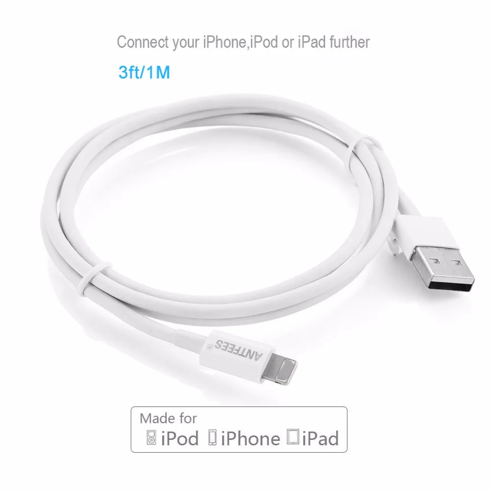 3 метра длинный USB кабель зарядное устройство для Apple iPhone SE 5S 6s 7 8 Plus XS MAX 11 Pro 10 футов 3 м MFI сертифицированные кабели для зарядки для iPad