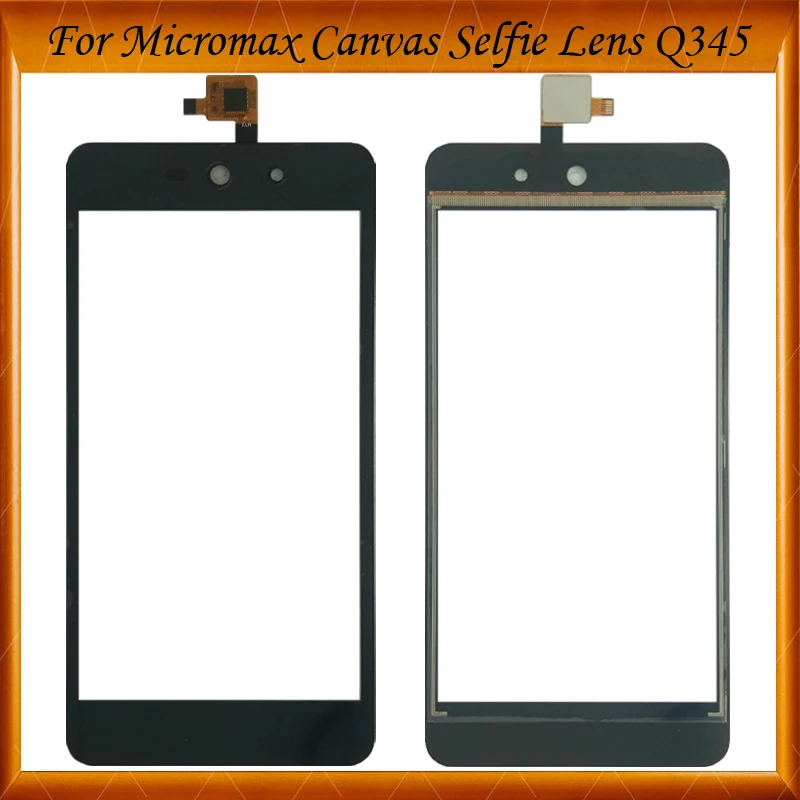 100% Working Well For Micromax Canvas Selfie Lens Q345 Touch Screen Digitizer Front Glass Sensor | Мобильные телефоны и