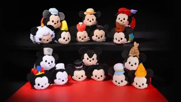mickey 90th anniversary plush set
