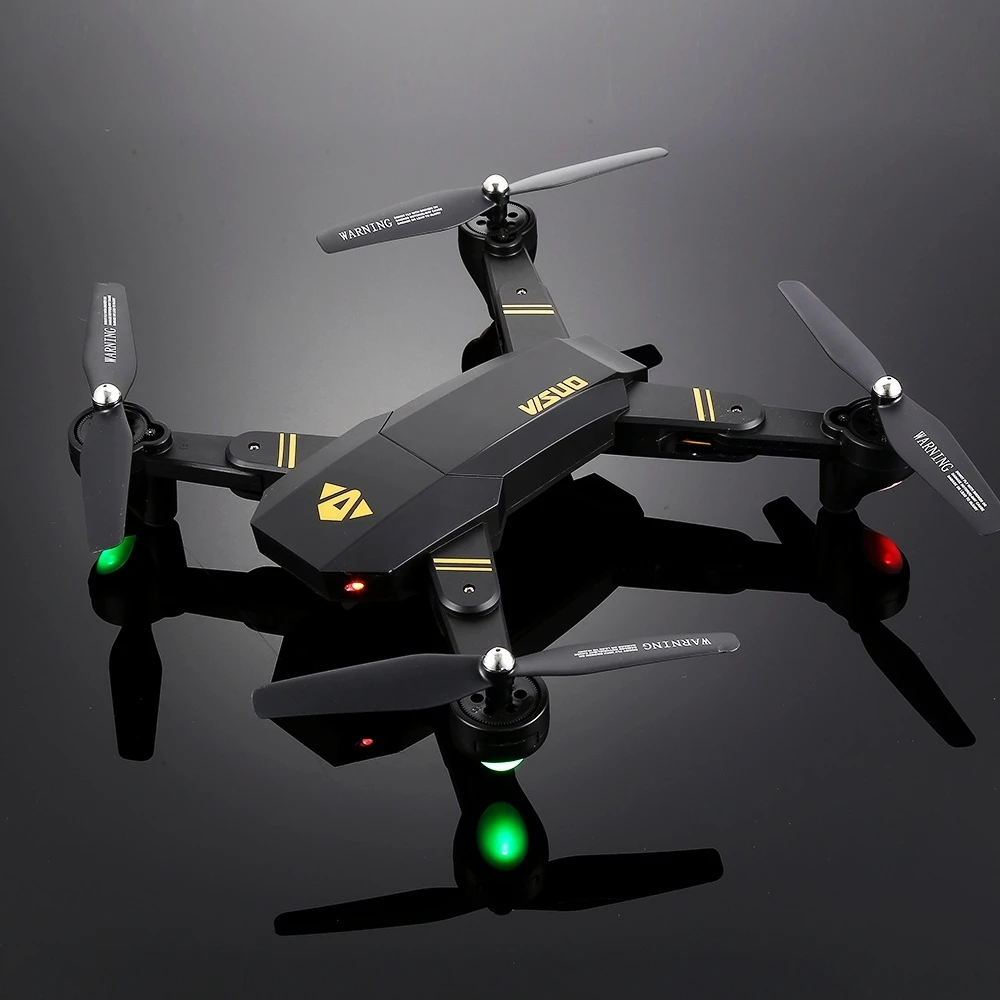 Visuo XS809HW XS809W WI-FI FPV-системы Складная рукоятка FPV-системы Quadcopter с 2MP 0.3MP Камера 6 оси Радиоуправляемый Дрон Игрушечные лошадки RTF VS jjrc H37 H31 E50