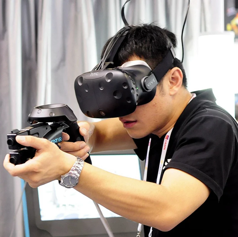 VR VIVE пистолет контроллер для htc Vive гарнитура 1 0 Pro 2 опыт магазин съемки игры