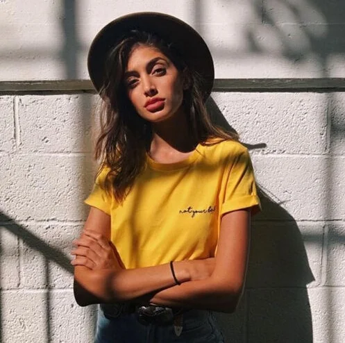 yellow shirt for girl