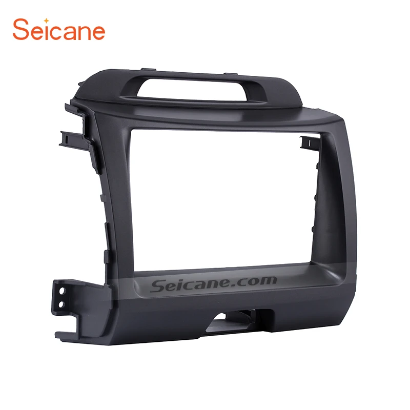 

Seicane Double Din Car Radio Fascia Stereo Interface Audio Fitting Frame Adaptor Trim Panel Kit For 2010 KIA SPORTAGE