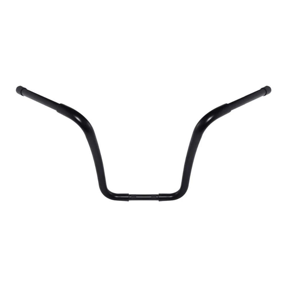 

Black 18" Rise Ape HangerBar FAT 1-1/4" Handlebar Drag For Harley Sportster FLST FXST XL 883 1200 Custom