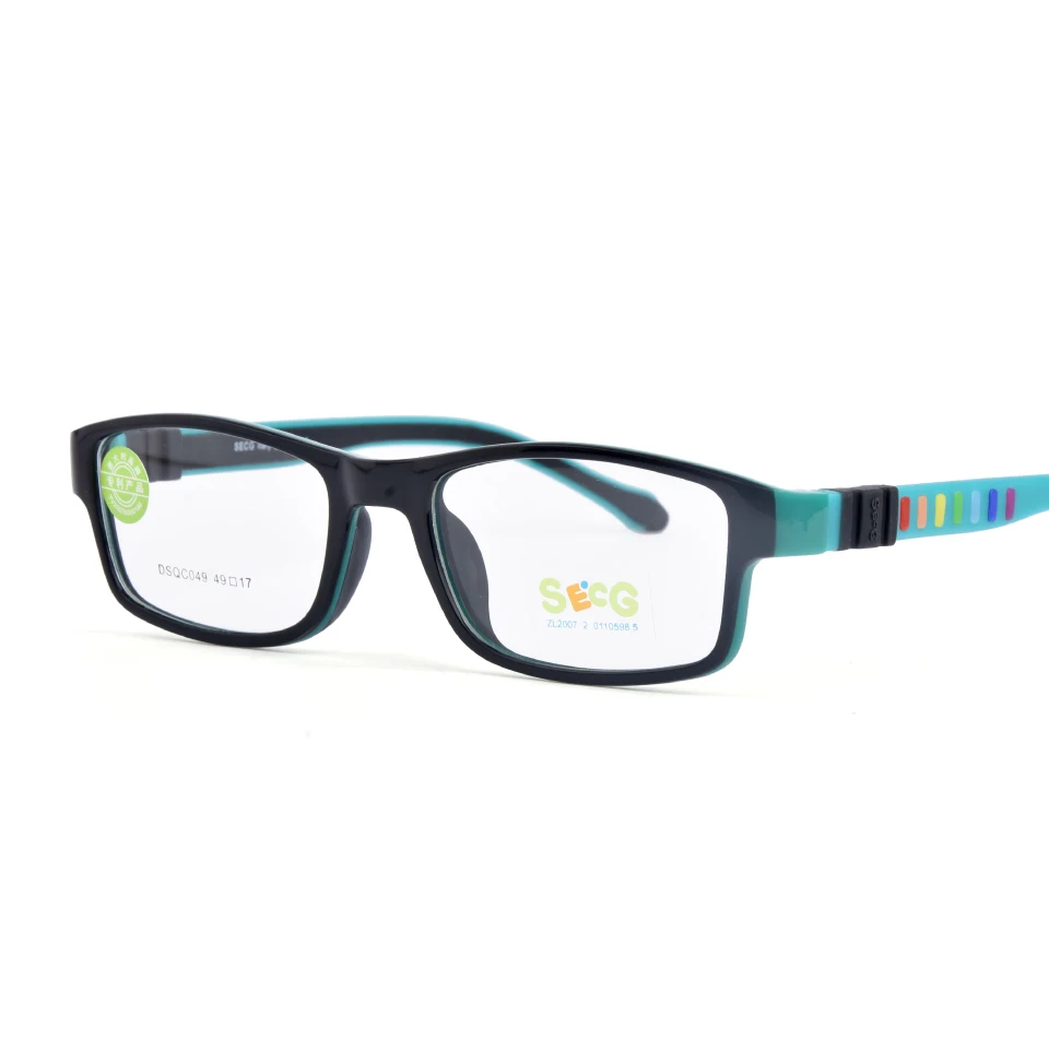 SECG ультра-светильник TR90 из силикона, детские очки для мальчиков и девочек, защитные очки для детей, оптическая оправа Oculos de so - Цвет оправы: C31