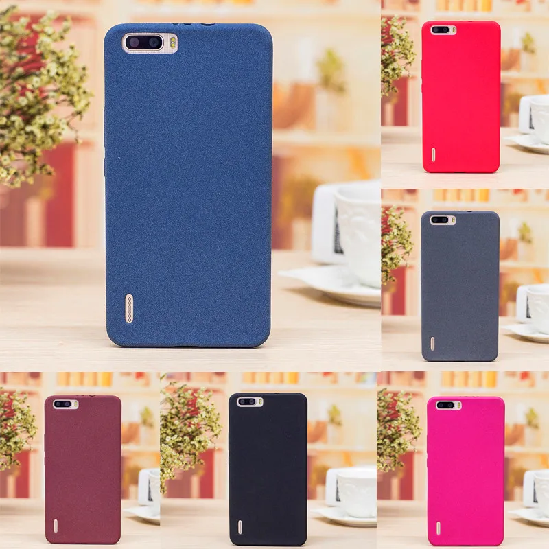 

Huawei Honor 6Plus Honor6 Plus Case Soft Plush Matte Feeling Silicone TPU Skin Back Cover Phone Case for Huawei Honor 6 Plus