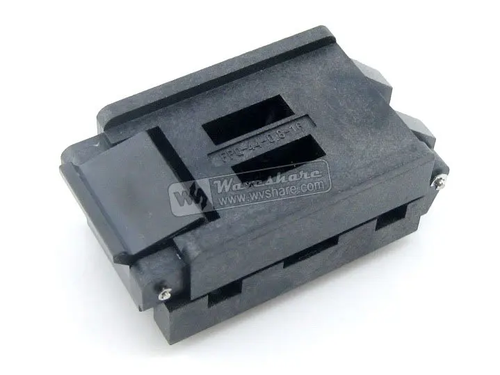 FPQ-44-0.8-16A QFP44 TQFP44 LQFP44 PQFP44 QFP Enplas IC Test Burn-In Socket