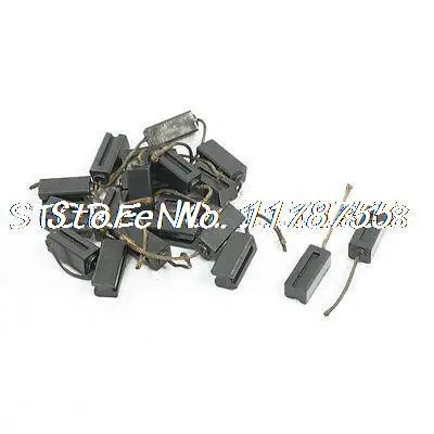 

6.3mm x 6.3mm x 14mm Carbon Brushes for Generic Electric Motor 20 Pcs