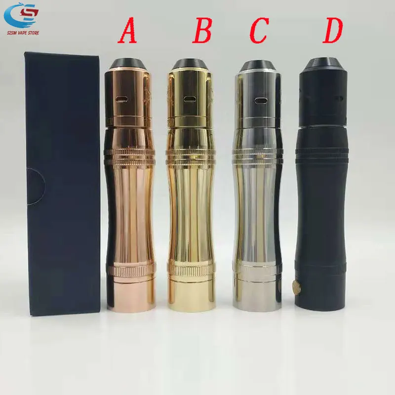 Механический мод SUBTWO Vape 18650/20700/21700 аккумулятор 25 мм материал латунь VS AvidLyfe Skull HK