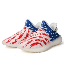 

women men running shoes outdoor girls Athletic Sneakers boys air 350V2 boosts ladies sports Shoes high quality size 36-45