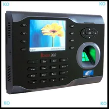TCP biometric 8000 usuários de impressão digital attendanc tempo gravador T9 com pautado SOFTWARE ZKTECO iclock360 biometric time clock