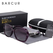 BARCUR, оригинальные женские солнцезащитные очки, поляризационные, элегантный дизайн, женские солнцезащитные очки