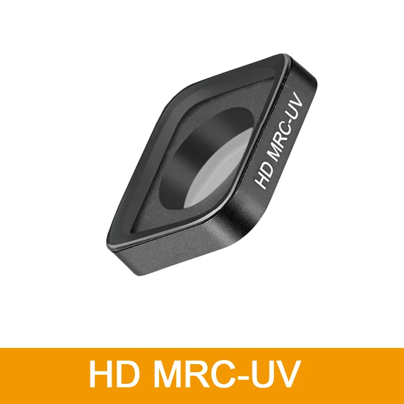 CNC алюминиевый HD-MRC UV CPL Star красный пурпурный градиентный Красный Оранжевый Серый Синий Цветной фильтр для объектива наборы для камеры GoPro Hero 5 6 7 - Цвет: kits 1