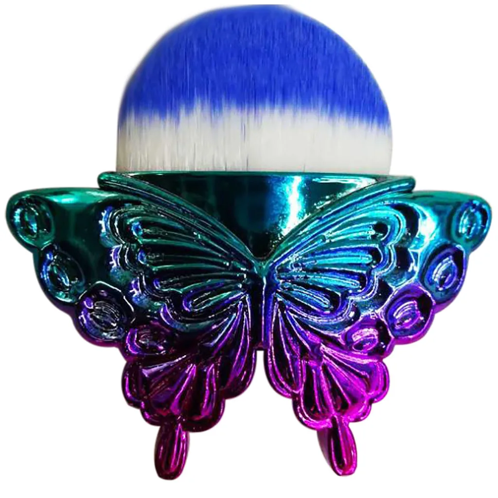 New Beauty Makeup Nail Makeup Dusting Brush Features Butterfly Makeup