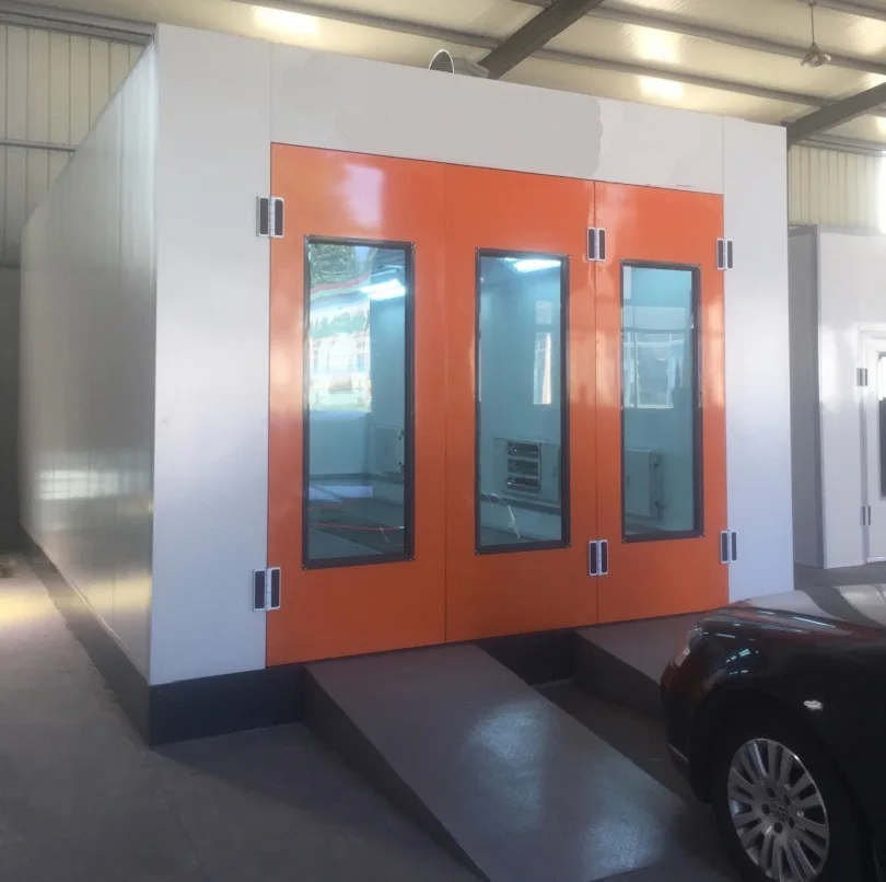 Hot Selling Automotive Spray Booth Baking Finish House.