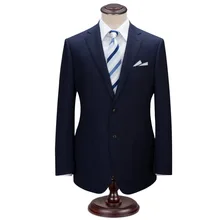 Черный костюм на заказ, черный смокинг, темно-синий шерстяной мужской костюм с тонким рисунком, сшитый по индивидуальному заказу, мужские костюмы для жениха с узорчатым узором