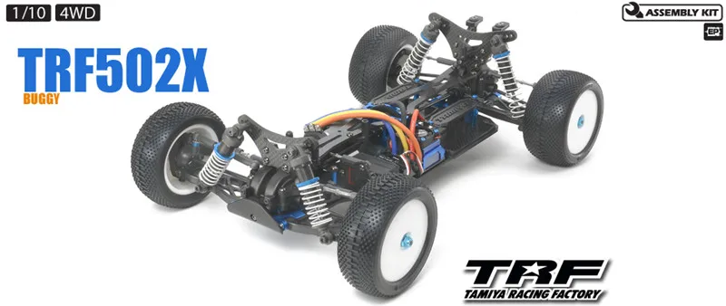 TAMIYA по супер скидке, оборот в минуту(R/C 1/10 TRF 502X комплект ходовой части n1/12#42183 w/корпус+ крыло