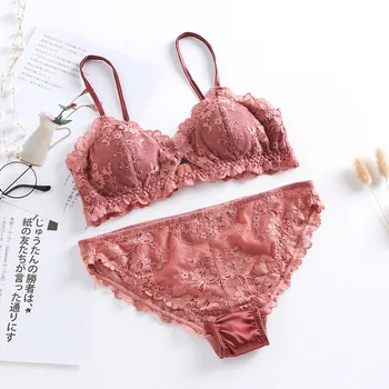 

2019 New Women Bra Sets Lace Sexy bra Sets lace Bra + Panties Sets
