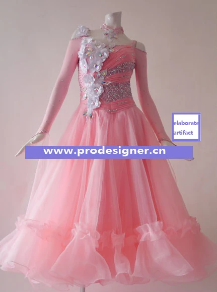 

Modern Waltz Tango Ballroom Dance Dress, Smooth Ballroom Dress,Standard Ballroom Dress Girls ,Girls/Women Modern Dance Wear,