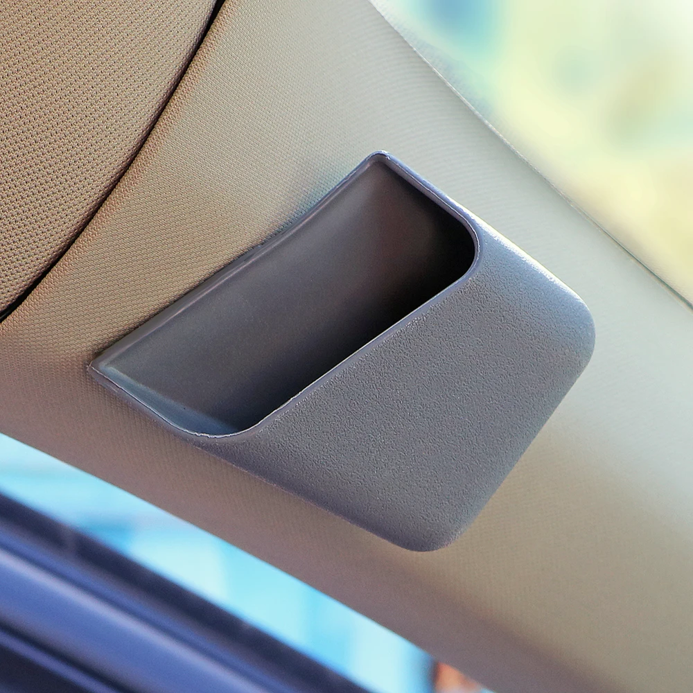 YOSOLO 2pcs Car Door Storage Box Auto Organizer Auto Phone Cigarette Glasses Holder Pocket Car-styling Interior Accessories