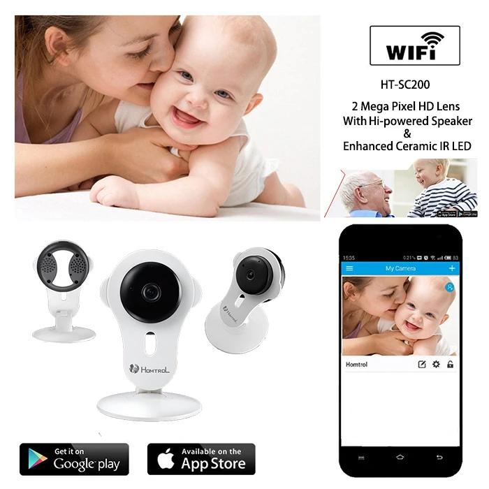 HD Mini Wifi IP Camera Wireless 720P Smart P2P Baby Monitor Network CCTV Security Camera Home Protection Mobile Remote Cam HD Mini Wifi IP Camera Wireless 720P Smart P2P Baby Monitor Network CCTV Security Camera Home Protection Mobile Remote Cam