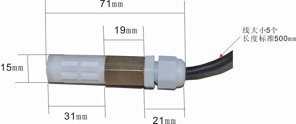 Aeak Водонепроницаемый температуры и влажности датчика SHT20 SHT21 SHT21 SHT20 SHT10 SHT30 и SHT30 доказательство KLDZ-75